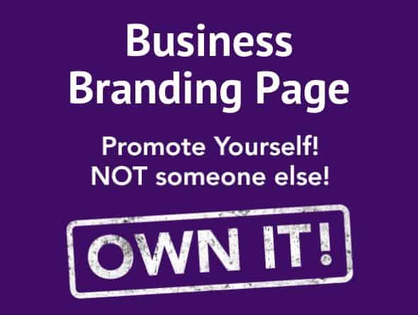 Business Identity Branding Page Own it
